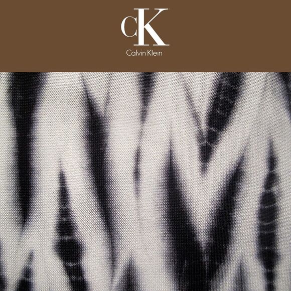 Calvin Klein NEW Glam Tie Dye Bodycon Knit Mini Dress S - Picture 7 of 11